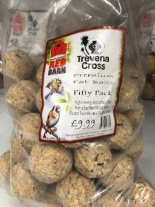Premium Fat Balls - demonstrating product quality at Trevena Cross
